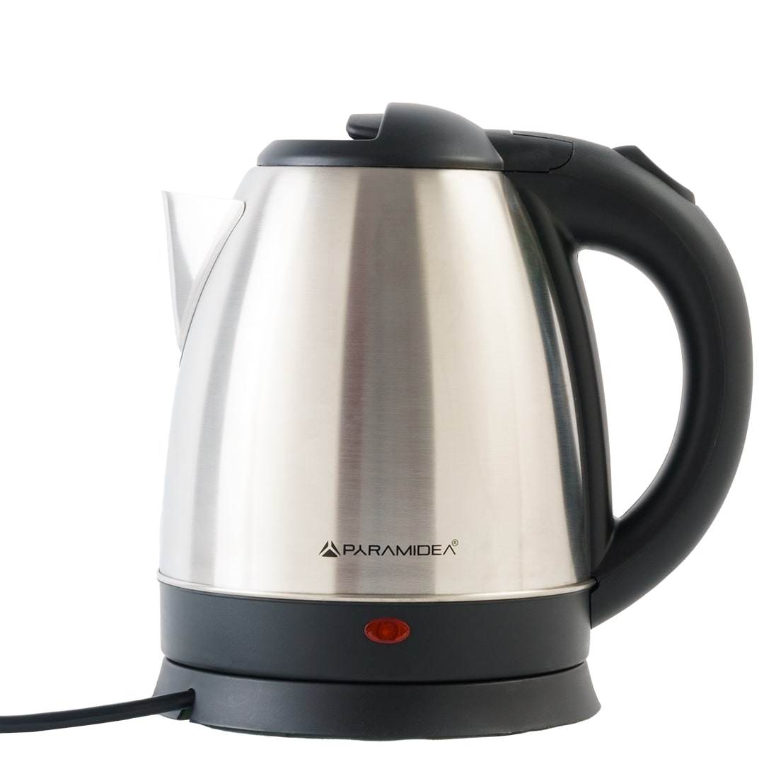 PYRAMIDEA Bollitore Elettrico Capacità 1,7L Potenza 1500W con Spegnimento Automatico Colore Argento BE1350