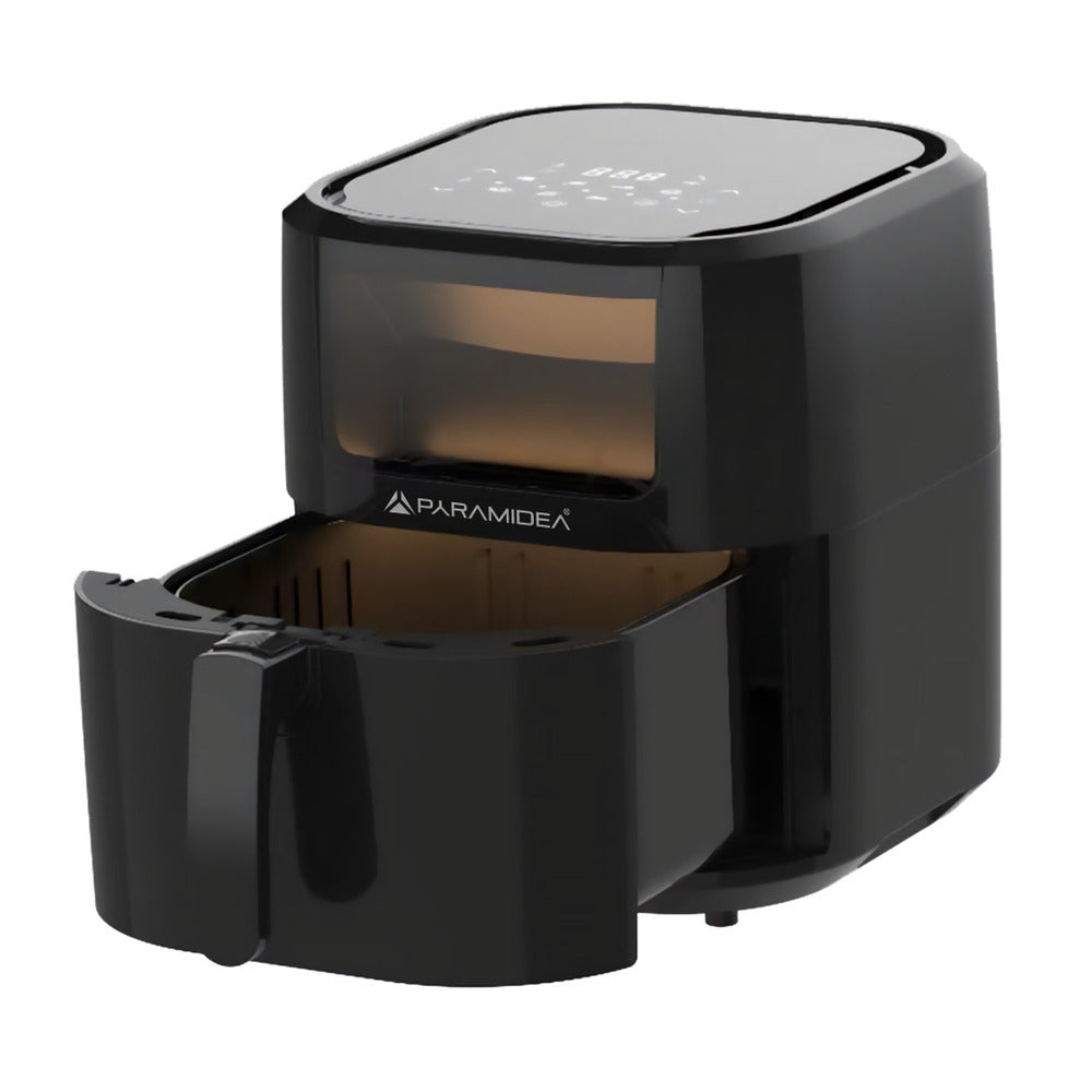 PYRAMIDEA Friggitrice ad Aria 8 Litri Digitale Nera AF814B