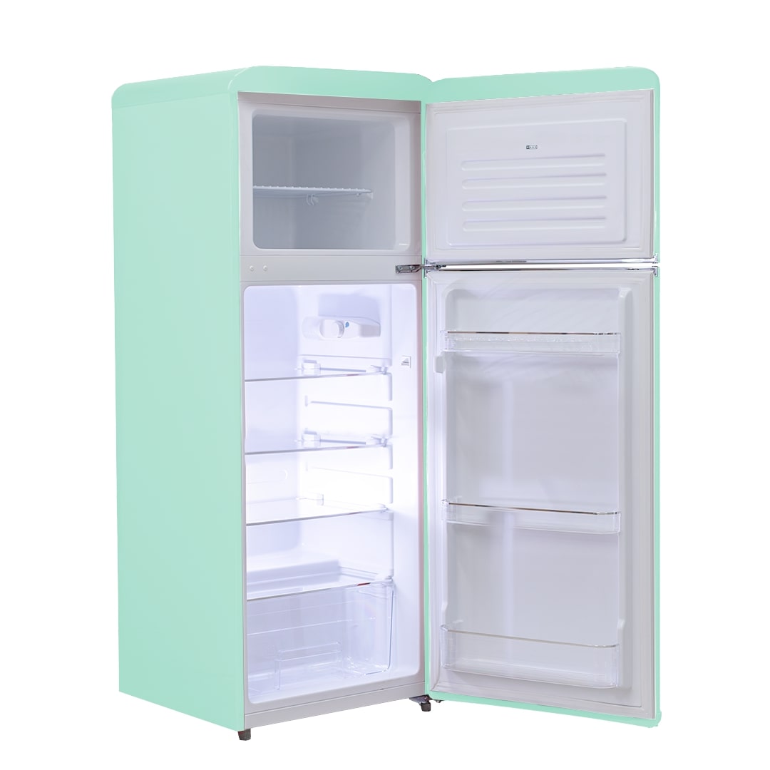 PYRAMIDEA Frigorifero Doppia Porta Ventilato 240 Litri Colore Verde MAMBO2402G