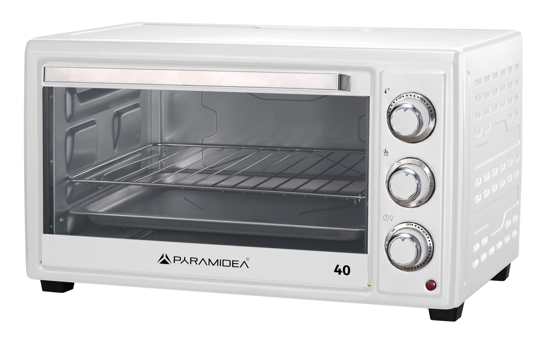 PYRAMIDEA Forno Elettrico Ventilato 40 L Colore Bianco FOV4215W