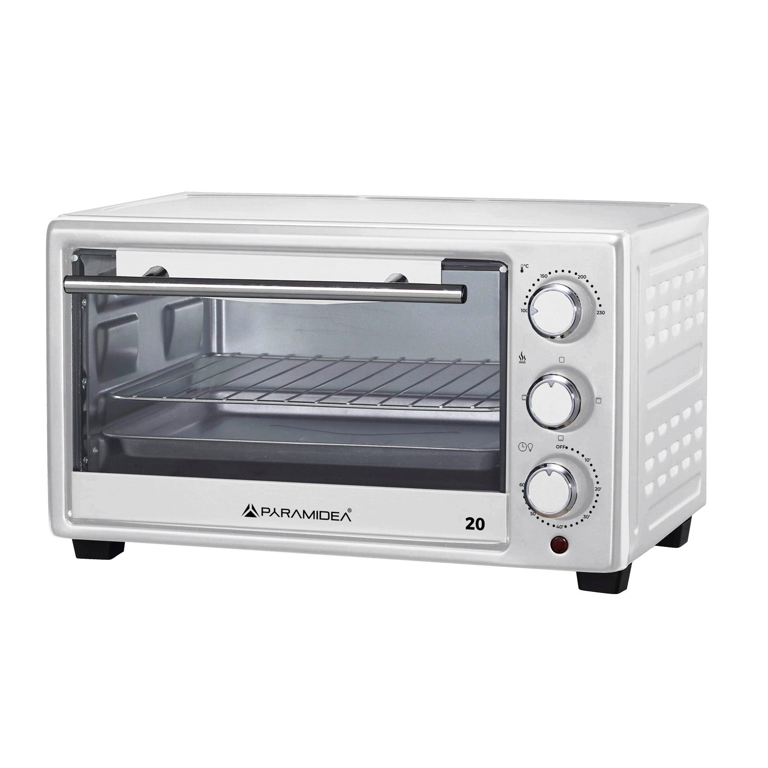 PYRAMIDEA Forno Elettrico 20 L Colore Bianco FO2008W