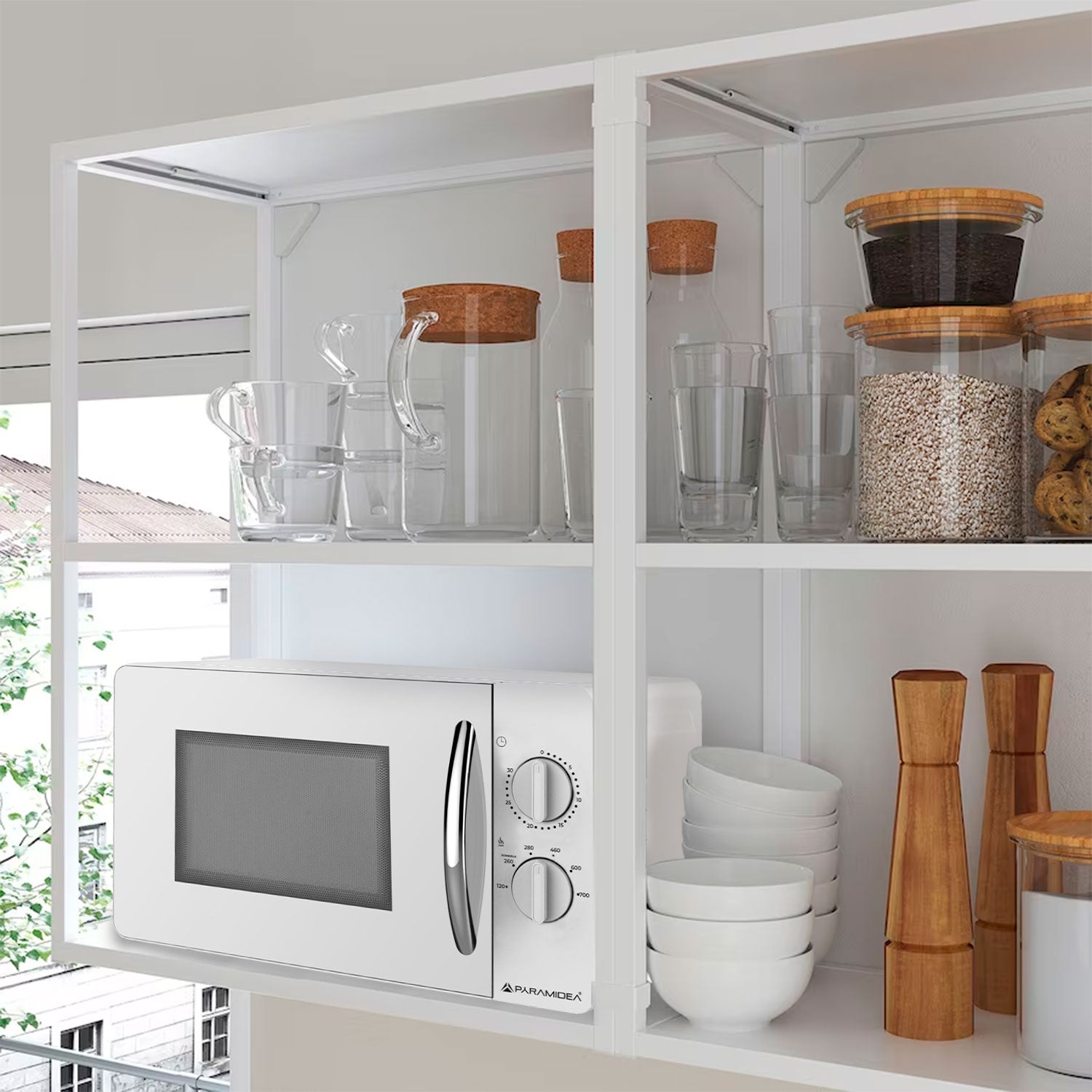 PYRAMIDEA Forno a Microonde Bianco FOM100W