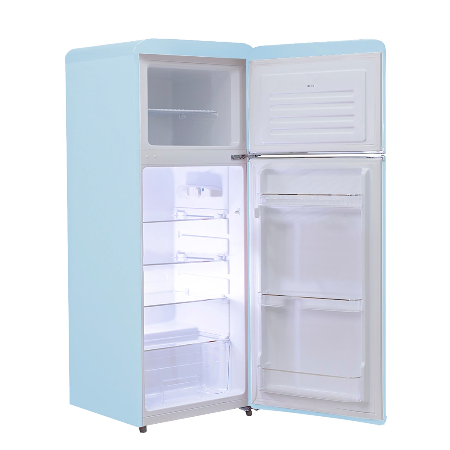 PYRAMIDEA Frigorifero Doppia Porta Mambo Colore Azzurro Capacità Totale 240 L MAMBO249LB