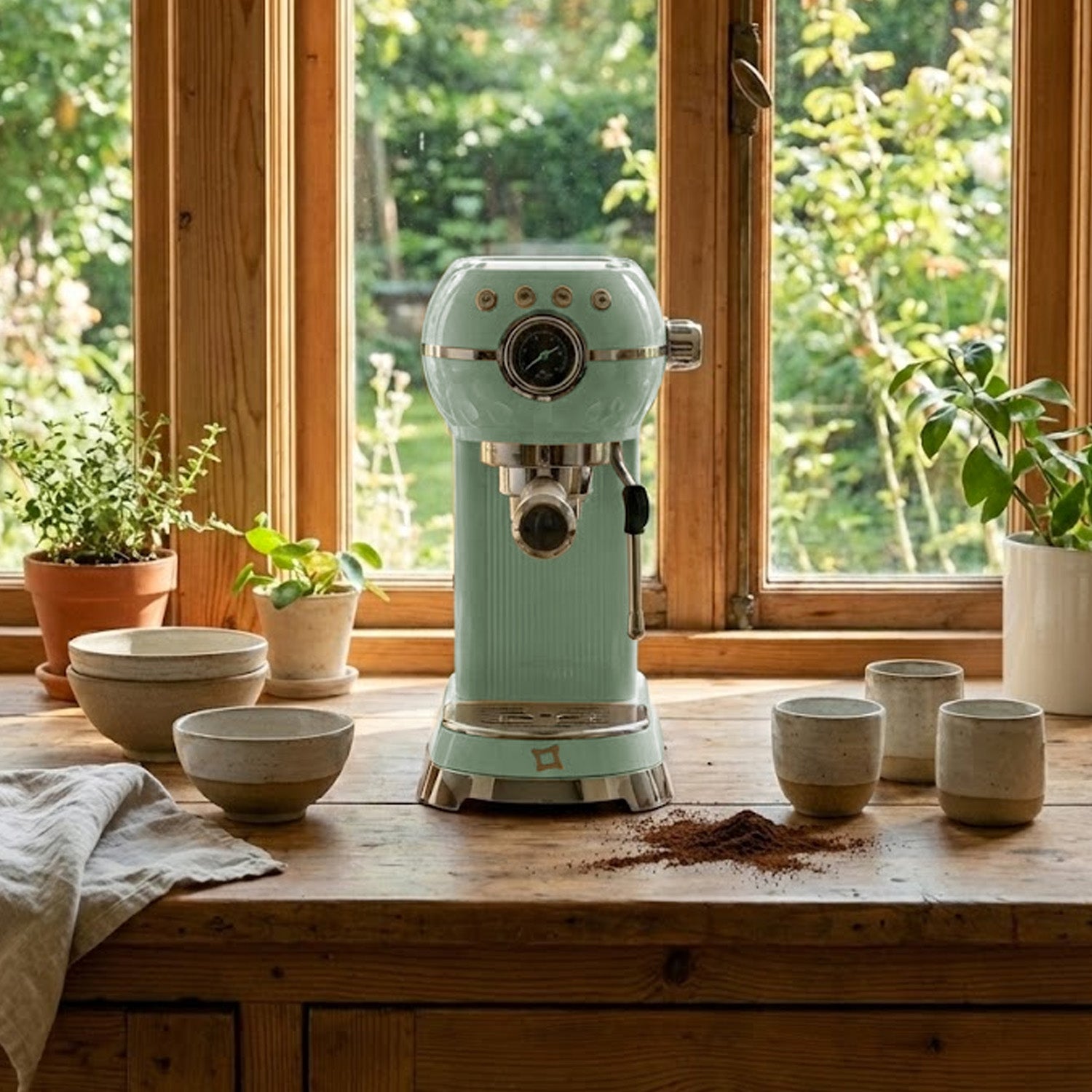 FIRST CLASS Macchina caffè Verde