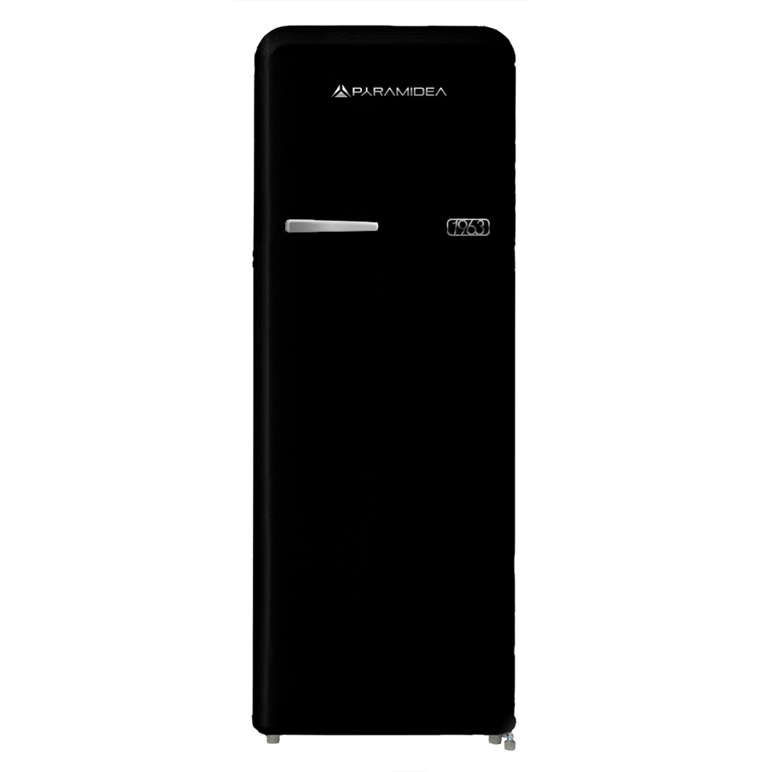 PYRAMIDEA Frigorifero Singola Porta Ventilato 240 Litri Colore Nero Satinato MAMBO2401B