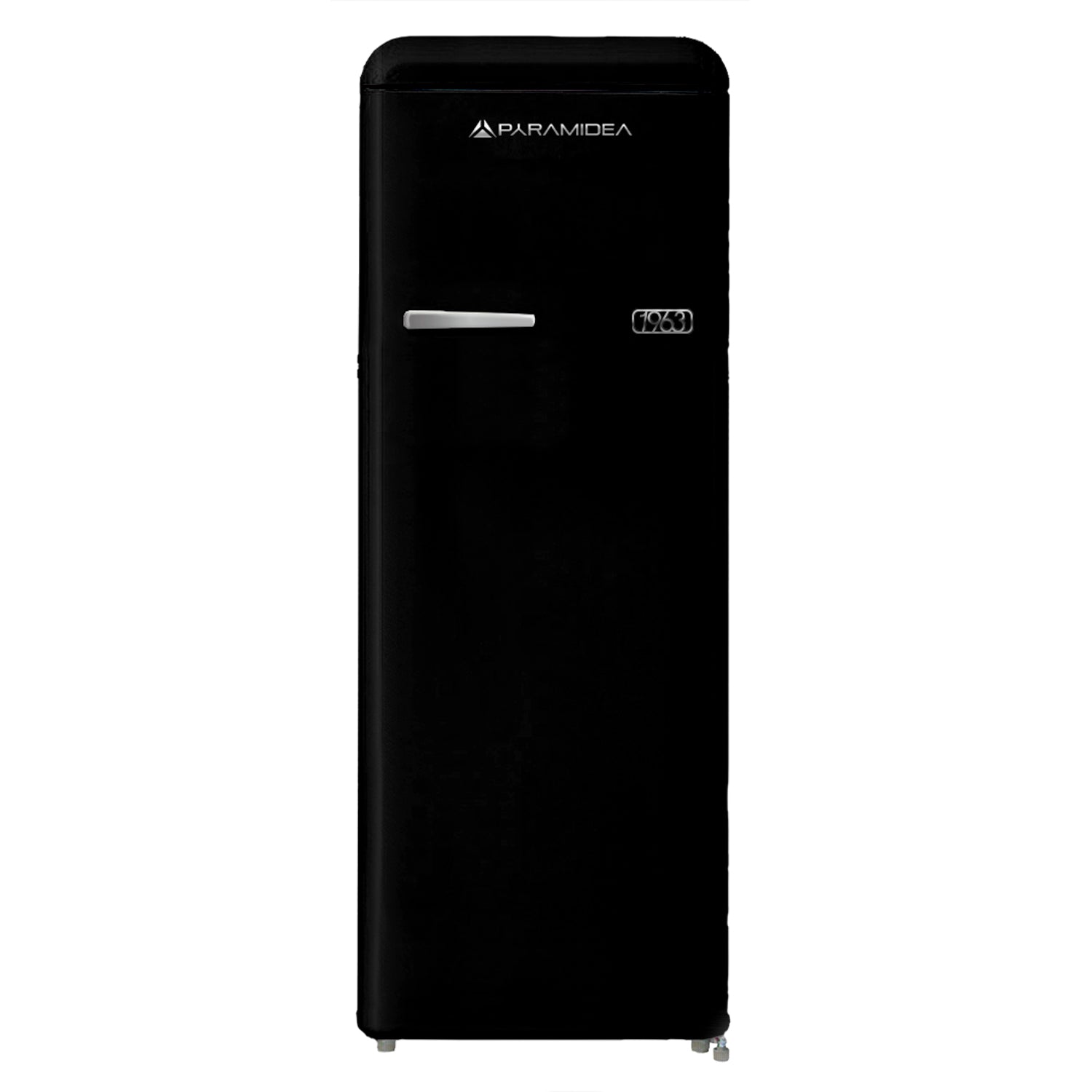 PYRAMIDEA Frigorifero Singola Porta Ventilato 240 Litri Colore Nero Satinato MAMBO2401B