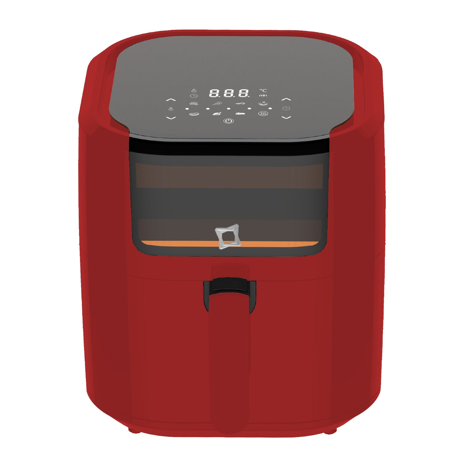 PYRAMIDEA Friggitrice ad Aria 8 Litri First Class Rossa