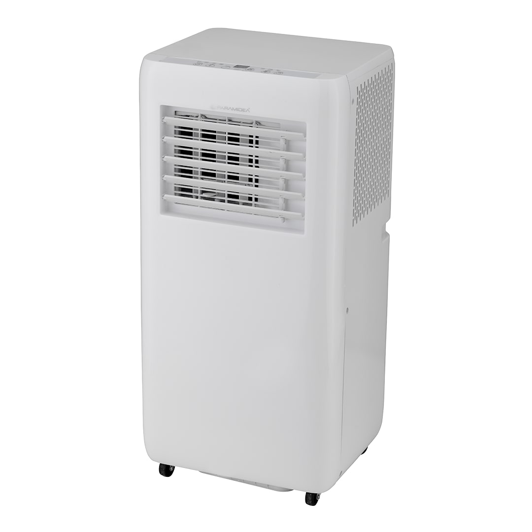 PYRAMIDEA Condizionatore Portatile Pyramidea 9000 BTU con Modalità Ventilatore, Riscaldamento e Deumidificatore ACP904