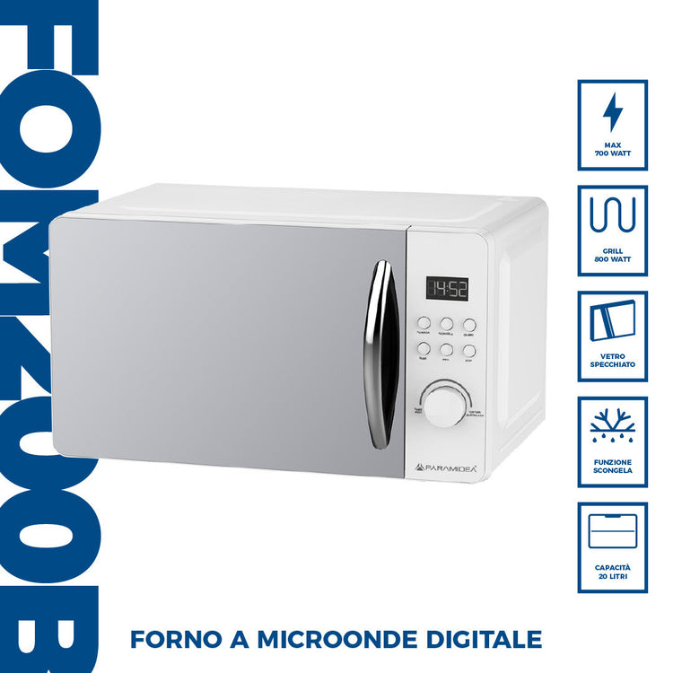 FOM200B - FOM201N Forno a microonde 20 LT.