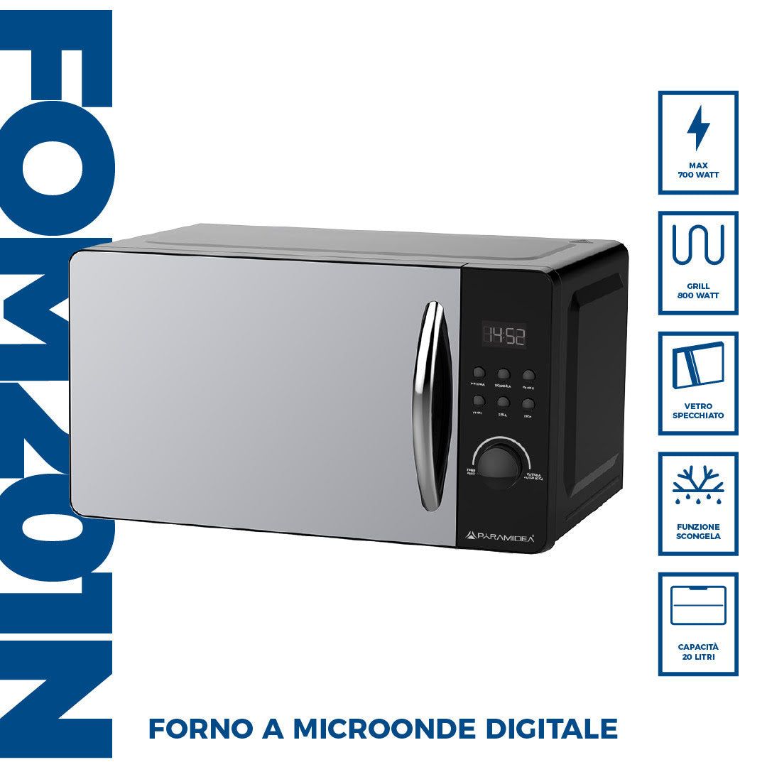 FOM200B - FOM201N Forno a microonde 20 LT.