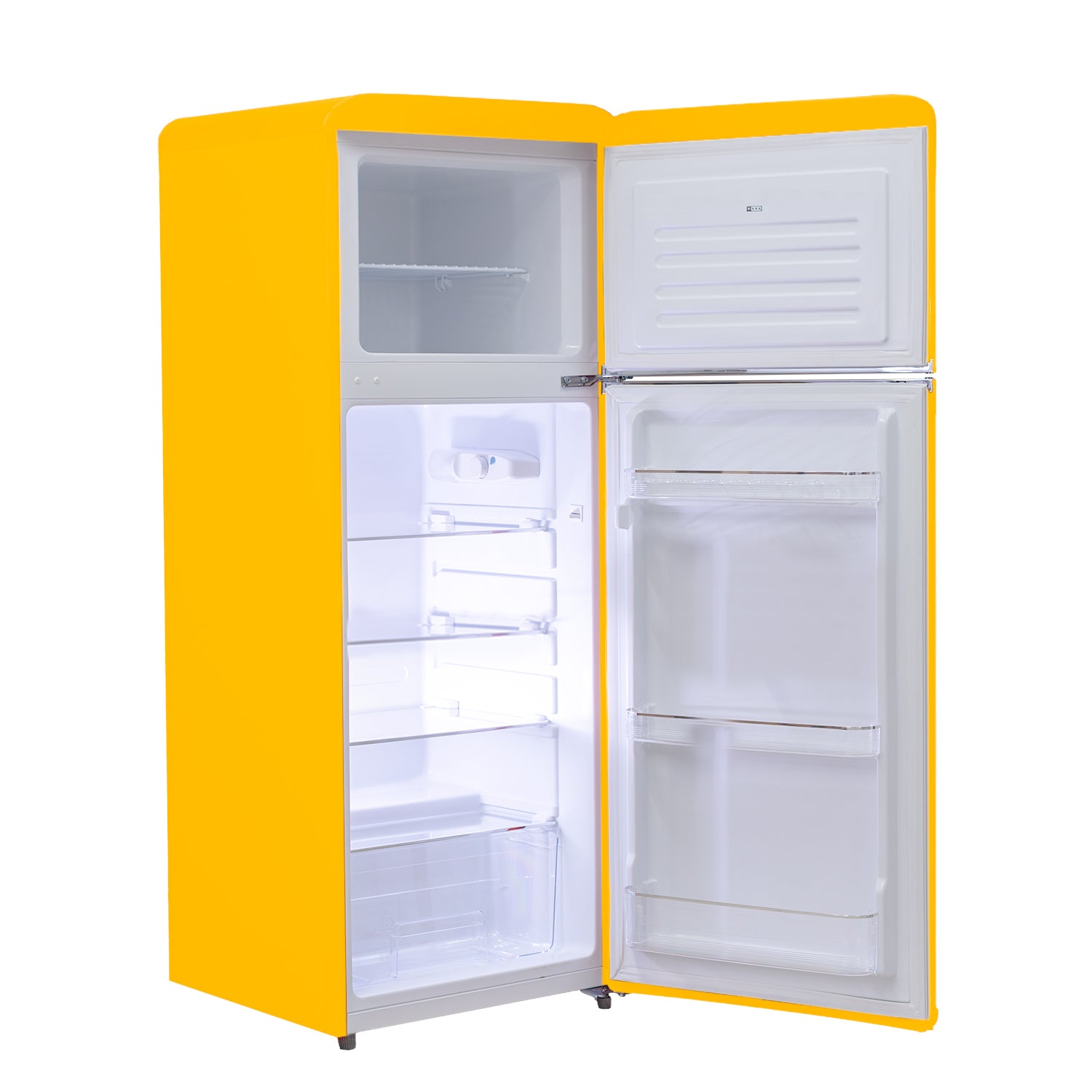 MAMBO2402 Frigorifero Linea Mambo 240LT Doppia Porta Ventilato Ocra