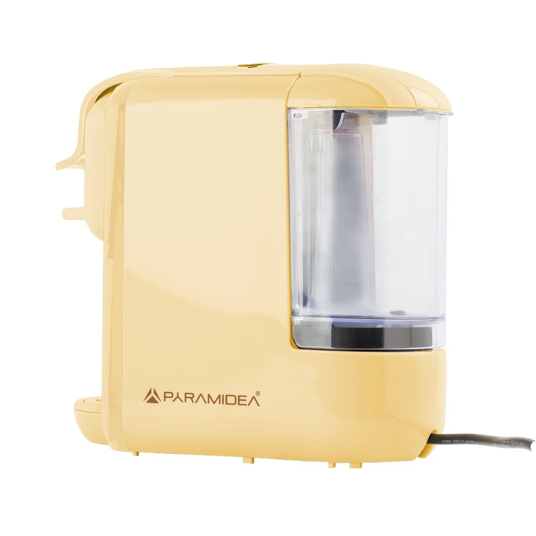 PYRAMIDEA Macchina per Caffè 3 in 1 Compatibile Nespresso Dolcegusto e Cialde Bevande Fredde da 0,6L Crema